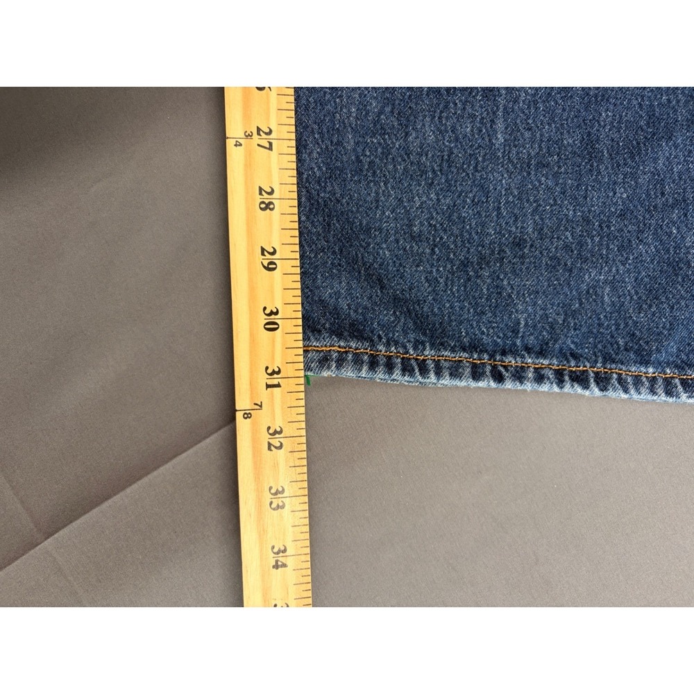 Levis Superlow Bootcut Jeans Womens 30x32 Medium Wash Blue Denim A7498-0008 - Picture 12 of 15